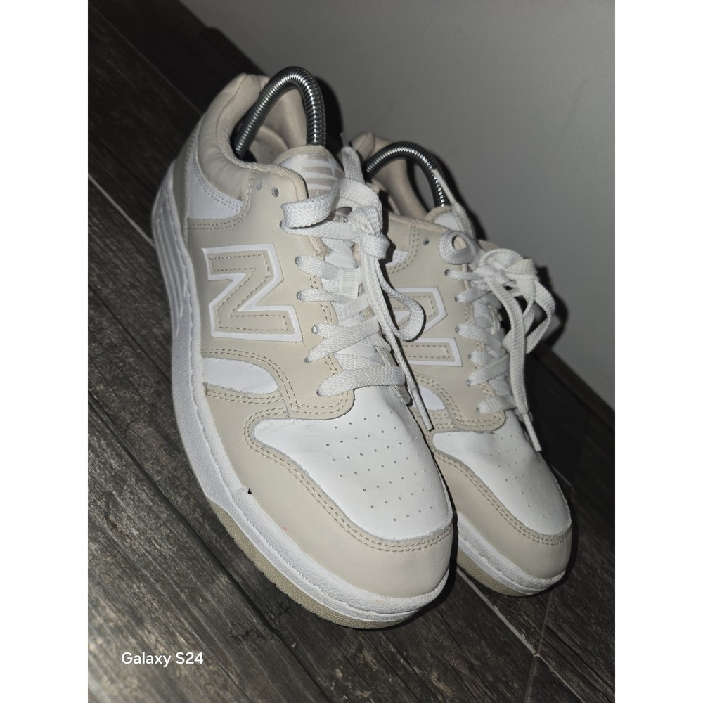 New Balance 480 Timberwolf Grey White,  Mens Size 8.5